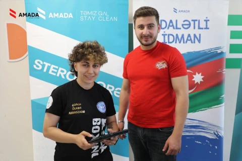 AMADA Gəncədə kikboksinq çempionatında “təmiz idman” təşviqatı keçirib