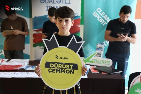 AMADA Gəncədə kikboksinq çempionatında “təmiz idman” təşviqatı keçirib