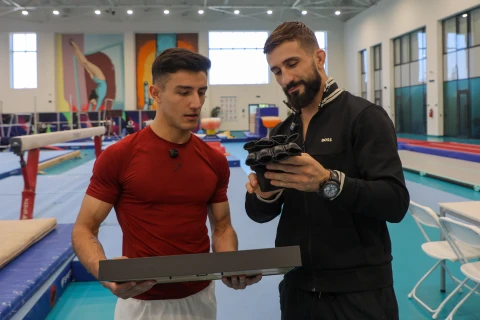 Azərbaycan idmanının iki ulduzu “UFC Fight Night Baku” ərəfəsində bir araya gəldi