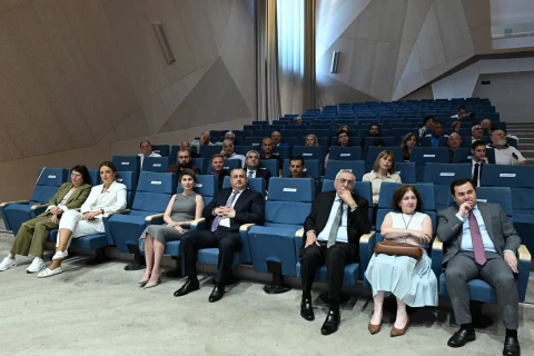 Bakı Gənclər Mərkəzində Olimpiya Gününə həsr olunan tədbir keçirilib - FOTO