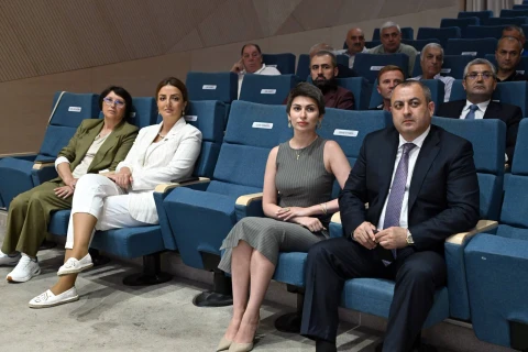 Bakı Gənclər Mərkəzində Olimpiya Gününə həsr olunan tədbir keçirilib - FOTO