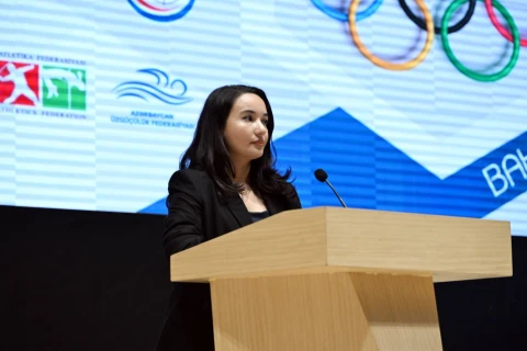 Bakı Gənclər Mərkəzində Olimpiya Gününə həsr olunan tədbir keçirilib - FOTO