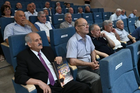 Bakı Gənclər Mərkəzində Olimpiya Gününə həsr olunan tədbir keçirilib - FOTO