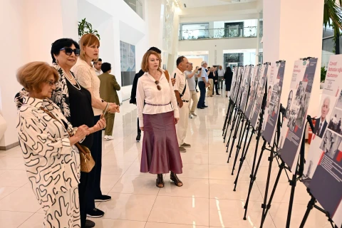 Bakı Gənclər Mərkəzində Olimpiya Gününə həsr olunan tədbir keçirilib - FOTO
