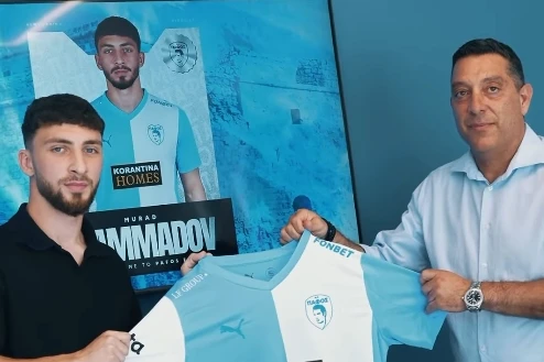 “Pafos” futbol klubu Murad Məmmədovu təqdim etdi - VİDEO