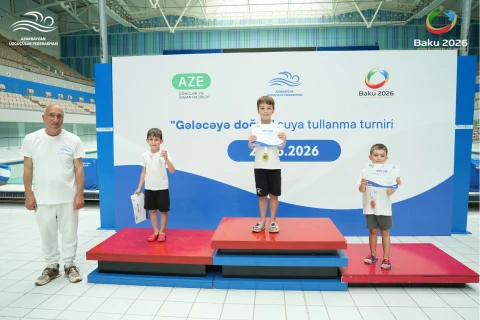 Bakıda suya tullanma üzrə “Gələcəyə Doğru” turniri keçirilib - FOTO
