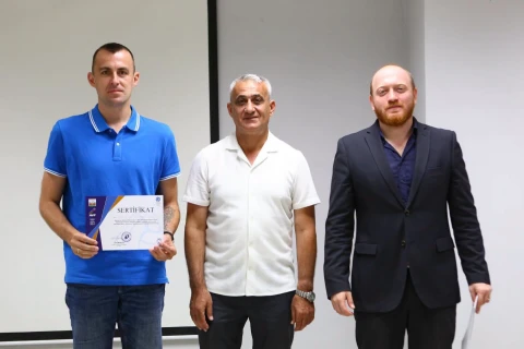 Bakıda voleybol məşqçiləri üçün seminar keçirilib - FOTO