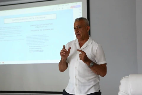 Bakıda voleybol məşqçiləri üçün seminar keçirilib - FOTO