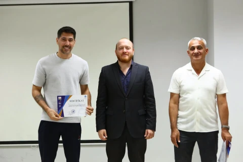 Bakıda voleybol məşqçiləri üçün seminar keçirilib - FOTO
