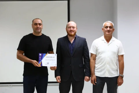 Bakıda voleybol məşqçiləri üçün seminar keçirilib - FOTO
