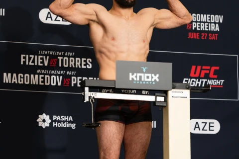 UFC Fight Night Baku official weigh-ins completed - PHOTO/VIDEO