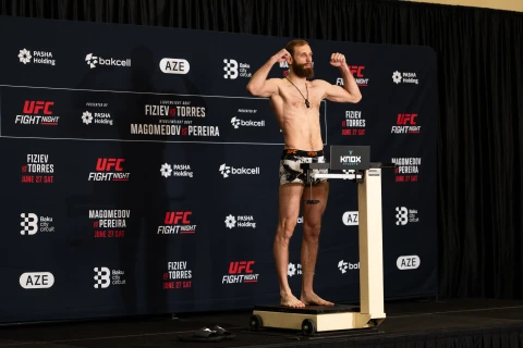 UFC Fight Night Baku official weigh-ins completed - PHOTO/VIDEO