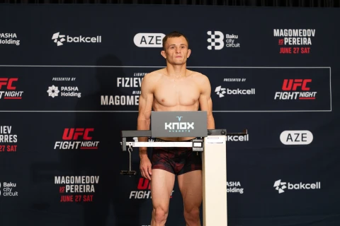 UFC Fight Night Baku official weigh-ins completed - PHOTO/VIDEO
