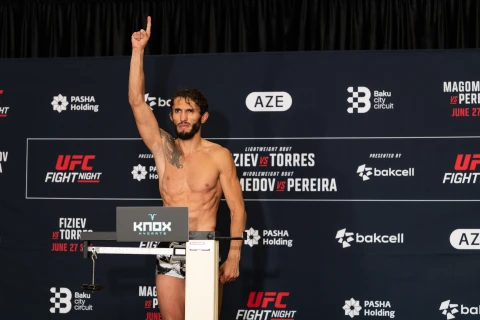 UFC Fight Night Baku official weigh-ins completed - PHOTO/VIDEO