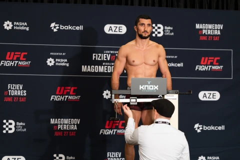 UFC Fight Night Baku official weigh-ins completed - PHOTO/VIDEO