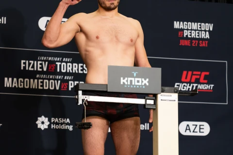 UFC Fight Night Baku official weigh-ins completed - PHOTO/VIDEO