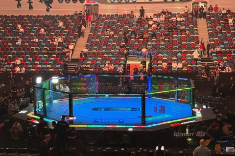 Bakıda UFC həyəcanı: İlk döyüş başladı - YENİLƏNİR + FOTO/VİDEO