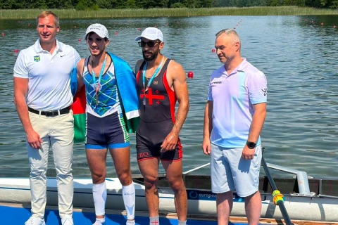 Avarçəkənimiz Nurlan Paşayev Litvada qızıl medal qazandı - FOTO