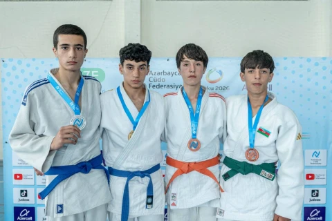 Qusarda 73 cüdoçunun iştirakı ilə region birinciliyi keçirilib - FOTO