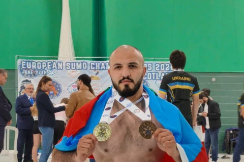 Sumoçumuz Avropa çempionu olub
