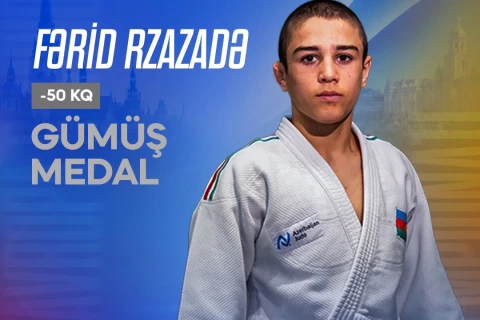 Yeniyetmə cüdoçularımız Avropa çempionatında 5 medal qazanıblar