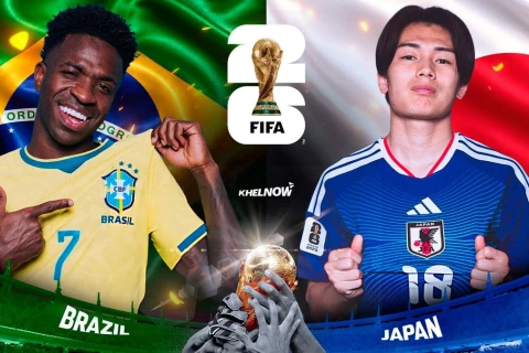 DÇ-2026-da 1/16 final: Yaponiya Braziliyaya qarşı