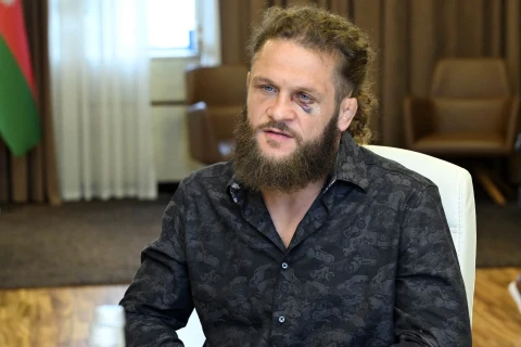 Фарид Гаибов встретился с  азербайджанскими бойцами UFC - ФОТО