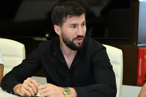 Фарид Гаибов встретился с  азербайджанскими бойцами UFC - ФОТО