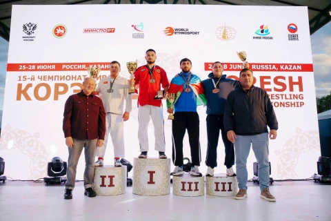 Kəmər güləşçilərimiz dünya çempionatını 29 medalla başa vurub - FOTO