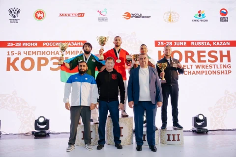 Азербайджанские борцы на поясах завоевали 29 медалей на чемпионате мира - ФОТО