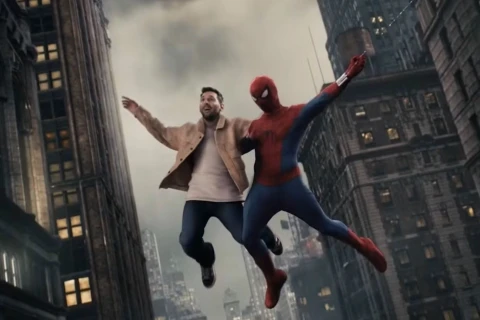 Messi “Hörümçək adam: Tamamilə yeni gün” filminin tizerində çəkilib