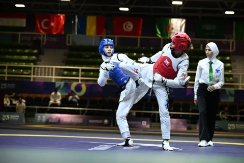 Taekvondoçumuz iranlı rəqibi üzrərindəki 12:0-lıq qələbədən danışdı