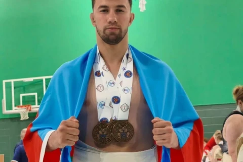 Şotlandiyada sumo üzrə Avropa çempionatında idmançılarımızdan dörd medal - FOTO