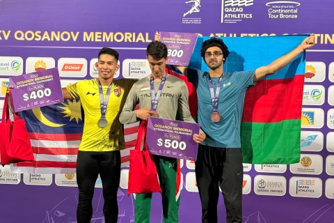 Azerbaijan wins two medals at Gusman Kosanov Memorial