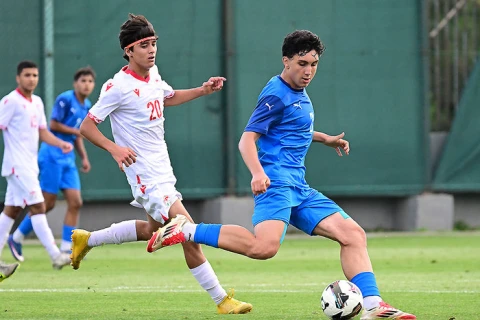 U-17 yığmamız Tacikistana qalib gəlib