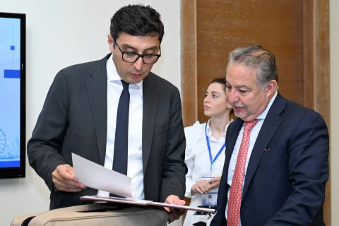 Fərid Qayıbov Bakıda ikitərəfli görüşlər keçirib - FOTO
