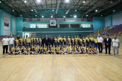 AVF prezidenti Tovuz Voleybol Akademiyasının fəaliyyəti ilə tanış olub