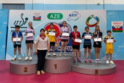 Stolüstü tennis üzrə Respublika birinciliyinin qalibləri müəyyənləşib - FOTO
