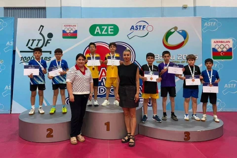 Stolüstü tennis üzrə Respublika birinciliyinin qalibləri müəyyənləşib - FOTO