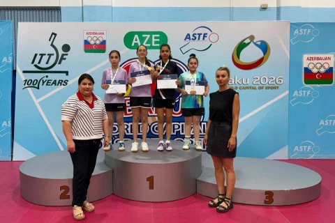 Stolüstü tennis üzrə Respublika birinciliyinin qalibləri müəyyənləşib - FOTO