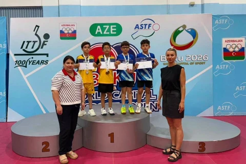Stolüstü tennis üzrə Respublika birinciliyinin qalibləri müəyyənləşib - FOTO