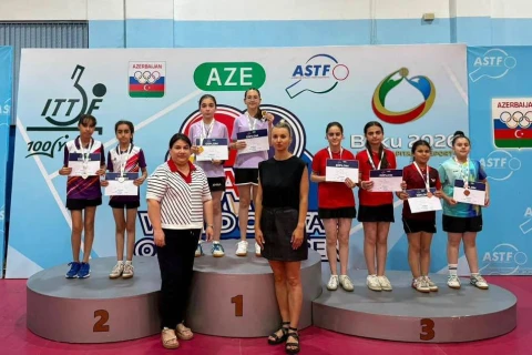 Stolüstü tennis üzrə Respublika birinciliyinin qalibləri müəyyənləşib - FOTO