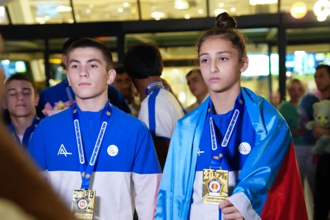 Cüdoçularımız Avropa çempionatından 10 medalla Vətənə qayıdıblar - FOTO