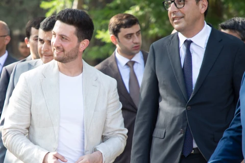 Qazaxın Daş Salahlı kəndində yeni sərbəst güləş zalı istifadəyə verildi - FOTO