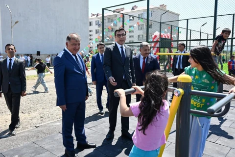 В регионах Азербайджана открыли новые спортивные зоны - ФОТО