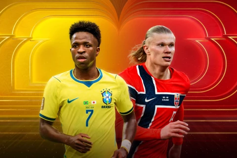 DÇ-2026: Neymar ehtiyatda qaldı, Holand və Vinisius start heyətdədir