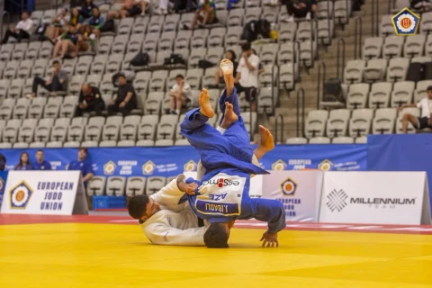 Cüdoçularımız Praqada parladı: Doqquz medal və komanda uğuru - FOTO