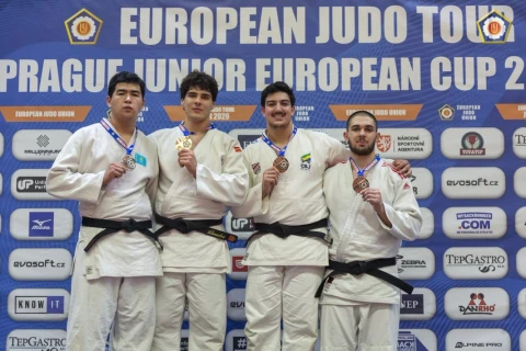 Cüdoçularımız Praqada parladı: Doqquz medal və komanda uğuru - FOTO