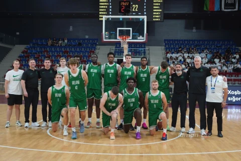 Basketbol millimiz İrlandiya seçməsinə məğlub olub - YENİLƏNİB + FOTO/VİDEO