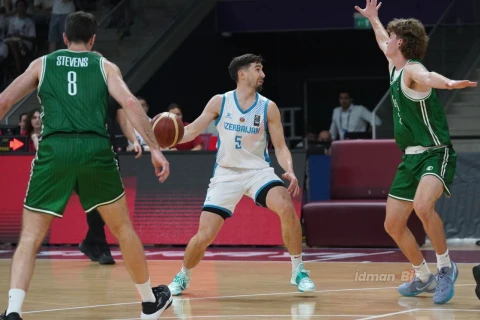 Basketbol millimiz İrlandiya seçməsinə məğlub olub - YENİLƏNİB + FOTO/VİDEO